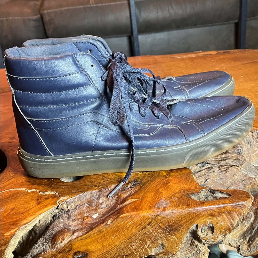 Vans Sk8-Hi Zip “Tonal Pack” Dress Blues – Men’s 8.5 / Women’s 10